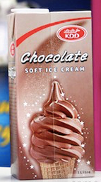 [000889] KDD CHOCOLATE SOFT ICE CREAM 1L X 12