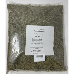 [000959] THYME LEAVES 250G X 24
