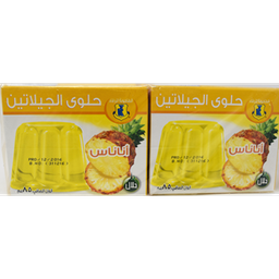 [000964] BLUE MILL JELLO PINEAPPLE 12X85G