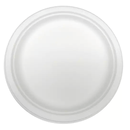[000984] PKG RITEEARTH 6.75" BAGASSE ROUND PLATES 4 X 125 X 500