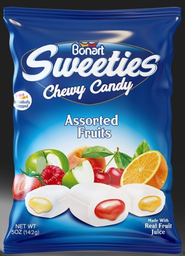[001039] BONART 1543 SWEETIES DAMLA ASSORTED BAG 142G X 24