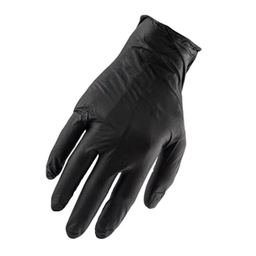 [001074] PKG-CH GLOVES NITRILE TOUCHFLEX BLACK MEDIUM 5MIL 10 X 100