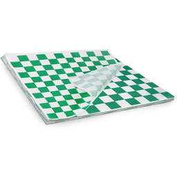 [001086] PKG GREEN CHECKER GREASE R. SHEETS 12 X 12 X 1000