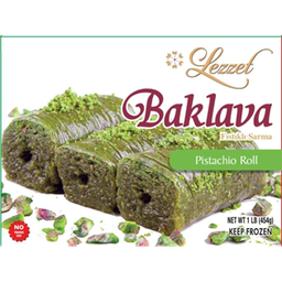 [001123] LEZZET Pistachio Rolls 1LB X 12