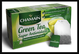[000169] CHAMAIN GREEN TEA (1X12)