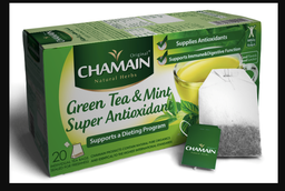 [000172] CHAMAIN GREEN TEA & MINT (1X12)