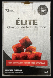 [000186] COCONUT CHARCOAL 1KG (72PCS) X 12